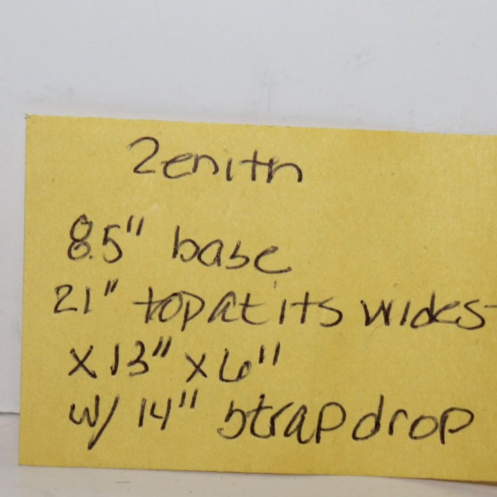 New Zenith Italy Vachetta Basket Purse Bag - Picture 11 of 11
